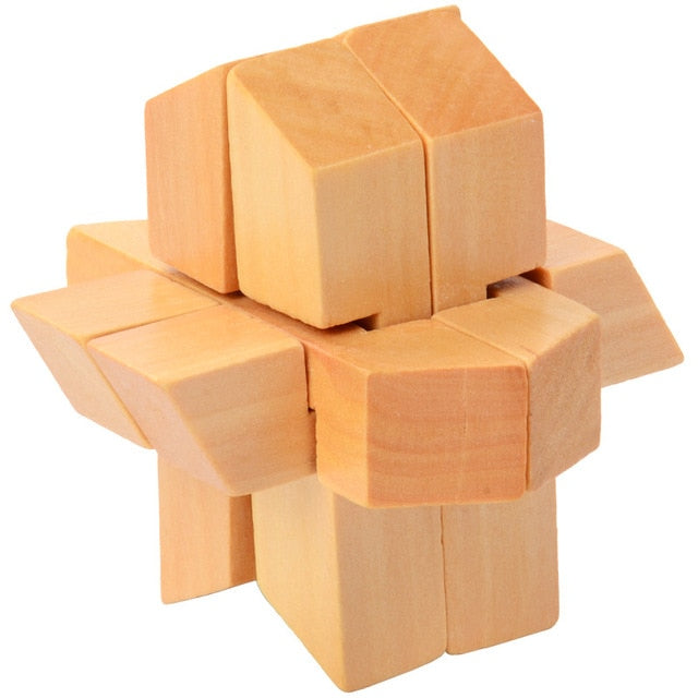 Casse tête en bois Bulgare - les jeux en bois 