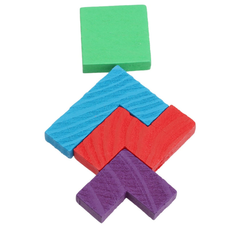 Puzzle en bois Montessori - les jeux en bois