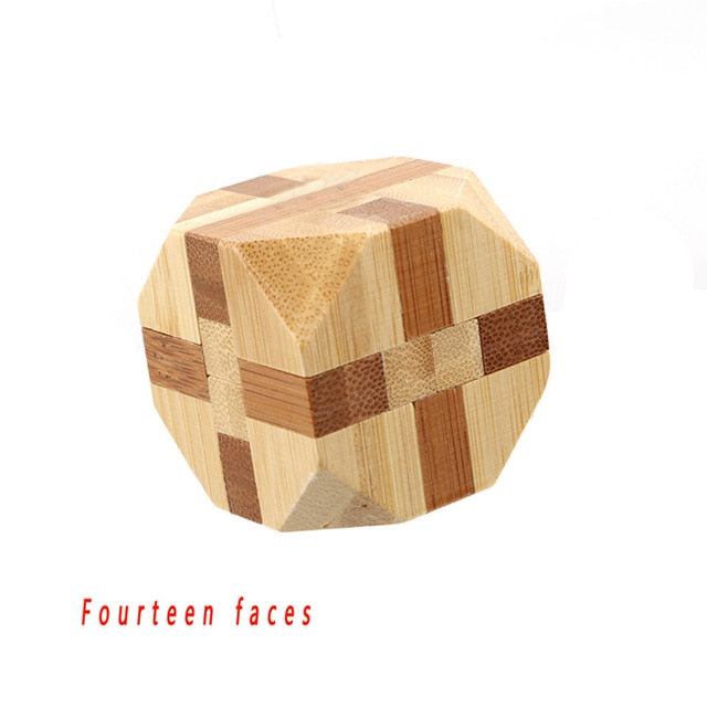 Casse tête en bois dé - les jeux en bois 