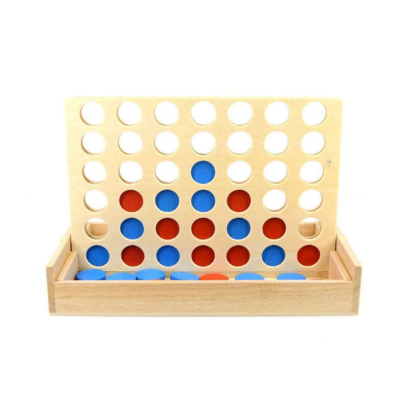 Puissance 4 en bois - les jeux en bois 