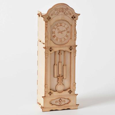 Maquette en bois Horloge - les jeux en bois