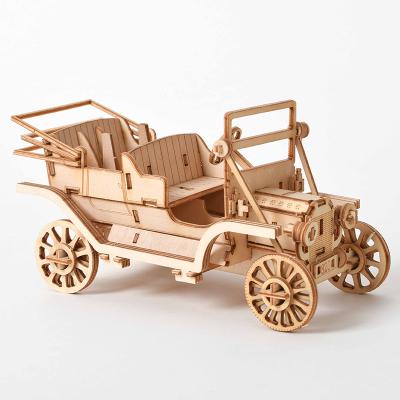 Maquette en bois automobile - les jeux en bois