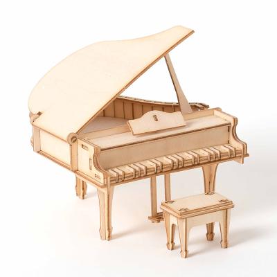 Maquette en bois piano - les jeux en bois