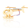Maquette en bois enfant hélicoptère - les jeux en bois