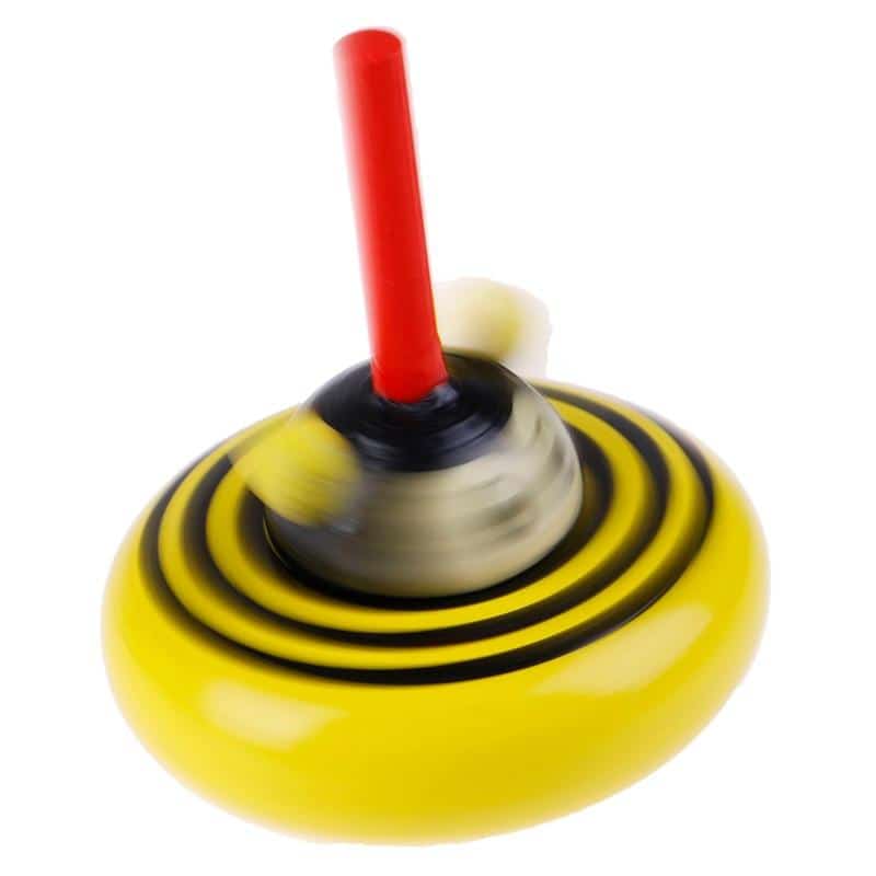 Toupie animaux rigolos - les jeux en bois