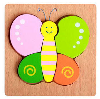 Puzzle en bois pour bébé - les jeux en bois