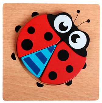 Puzzle en bois pour bébé - les jeux en bois