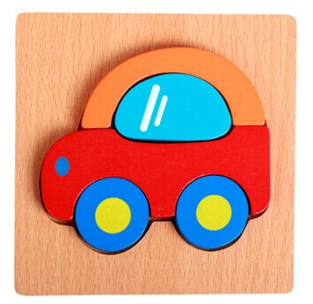 Puzzle en bois pour bébé - les jeux en bois