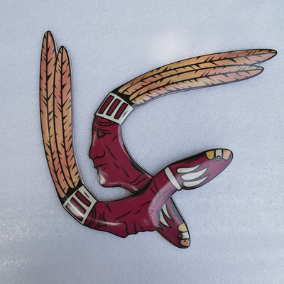 Boomerang en bois Indien - les jeux en bois