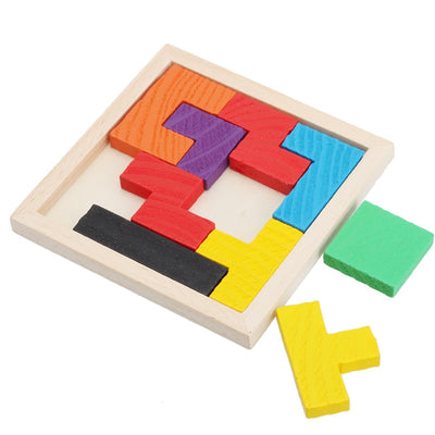 Puzzle en bois Montessori - les jeux en bois