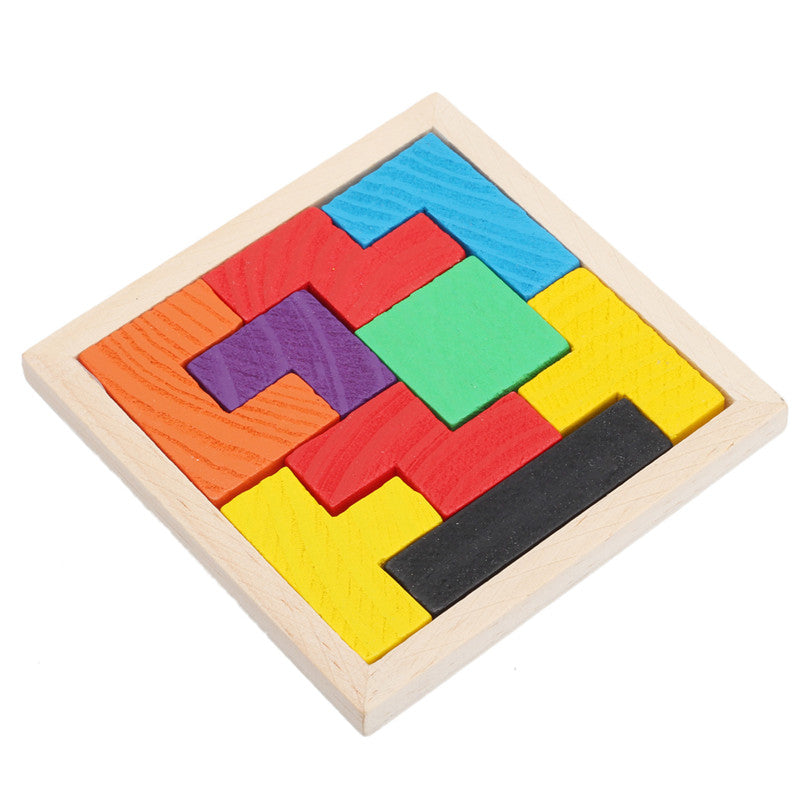 Puzzle en bois Montessori - les jeux en bois