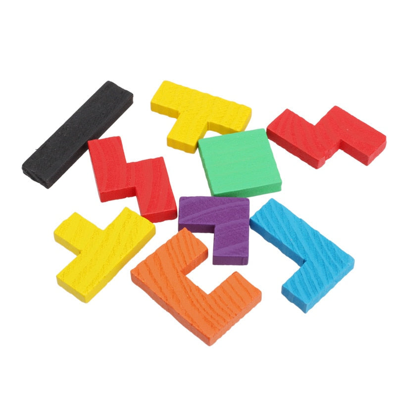 Puzzle en bois Montessori - les jeux en bois