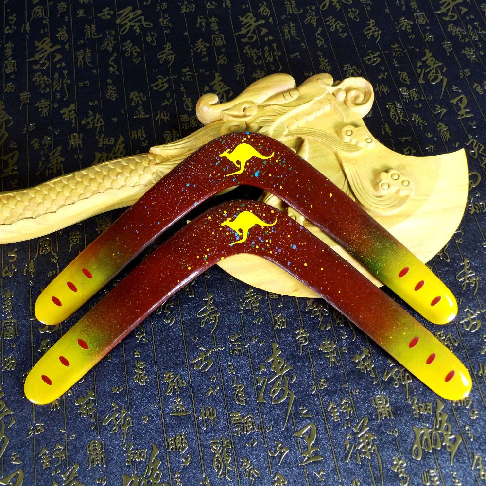 Boomerang en bois Kangou - les jeux en bois